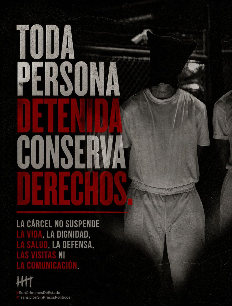 JEANGARCIAFX's tweet photo. En Venezuela, los presos políticos continúan siendo víctimas de graves violaciones de derechos humanos: torturas, tratos crueles e inhumanos, aislamiento prolongado, incomunicación, negación de atención médica y condiciones de reclusión degradantes. https://t.co/5yyPIFJiBC