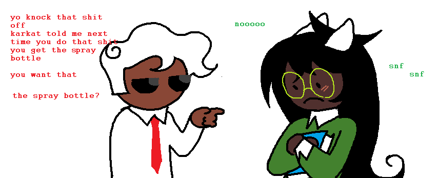 tyrannicalThug's tweet photo. I haven't thought drawn homestuck in 6 months #homestuck https://t.co/sXQ6Vv077C