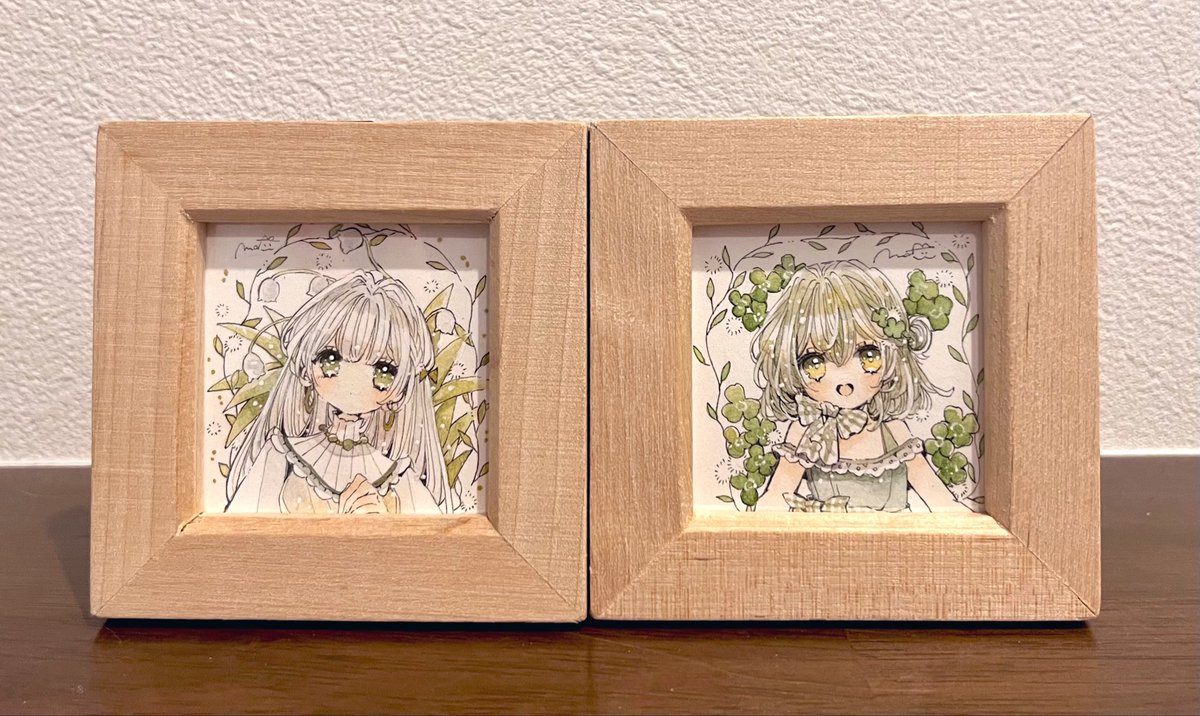 maaaaam414's tweet photo. ちみちみ増えていく豆額ちゃんたち🌱

#透明水彩 https://t.co/BrUocp2nvT