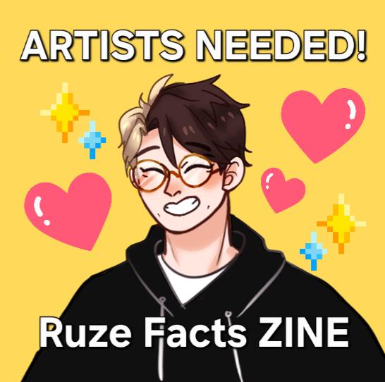 sennishine's tweet photo. Hey so, Ruze 100k is approaching so I wanted to do an interest check... I'd love to compile all the Ruze Facts and turn it into a digital zine! ❤️

BUT I need some artist help! My plan is to make every page have a frame with small doodles. If you wanna contribute, check reply!!⬇️ https://t.co/wdm2CIiUnw