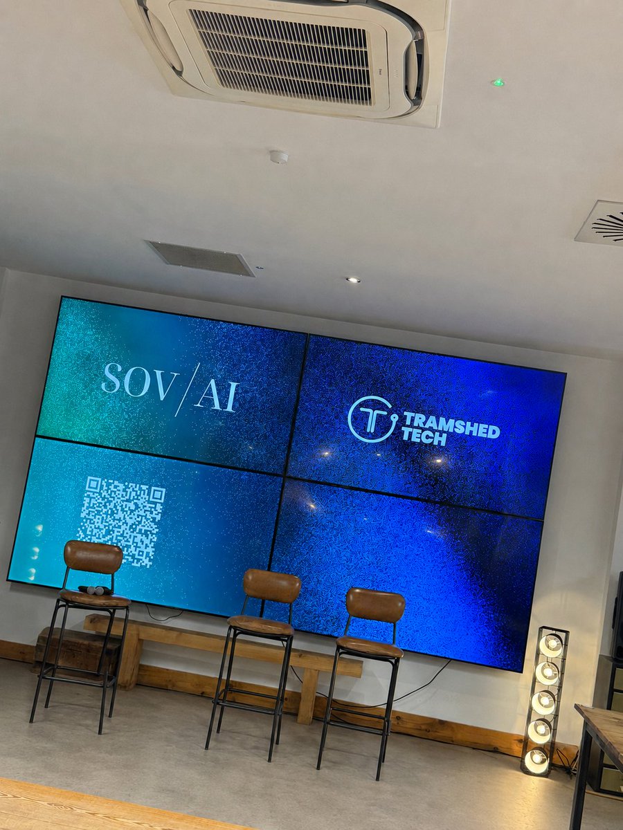 42ablehq's tweet photo. Last week, 42able had the privilege of attending the Welsh launch of the UK’s Sovereign AI Fund at @TramshedTech in Cardiff.

A fantastic evening that reinforced where we’re heading: building AI and data intelligence products from Wales.

Exciting times ahead 🚀

#AI #WelshTech https://t.co/OVNxZHAPev