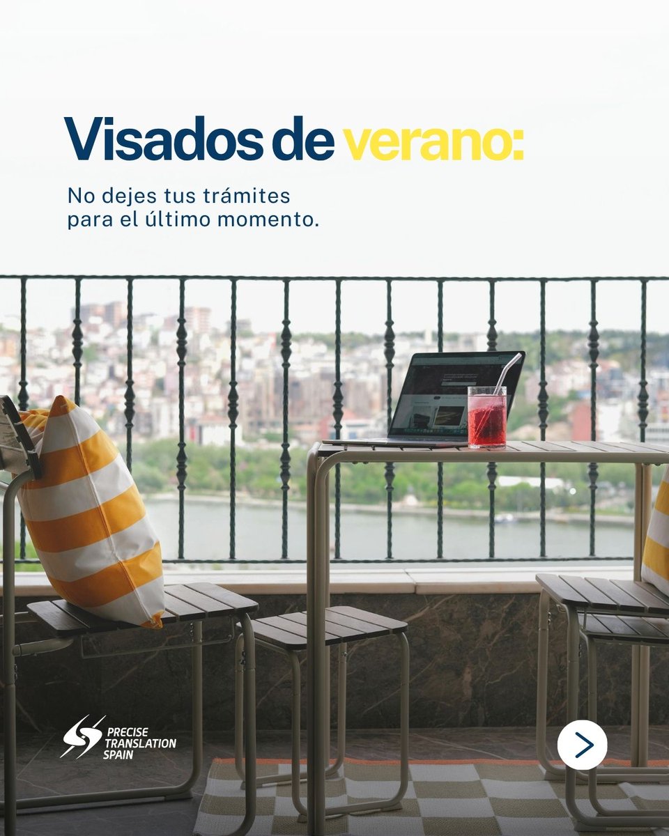 precise_malaga's tweet photo. Studying or working abroad this summer?✈️ Your visa requires sworn translation of degrees and records. Avoid delays with PRECISE⏱️
-
¿Estudias o trabajas fuera este verano?✈️ Tu visado requiere traducción jurada de títulos y antecedentes. Evita retrasos con PRECISE⏱️ https://t.co/43Kcf663mR