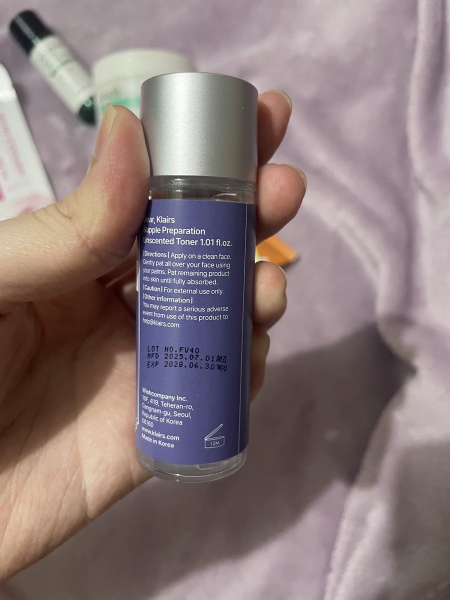 tinybiskies's tweet photo. wts toner dear klairs unscented cuma 2x pake, ini supeerr gentle bgt, udah discontinue juga di indo 💔

70k aja incl all bisa oren https://t.co/i9j7RQHfO2