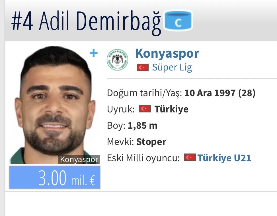 Fenerli Adam tweet media