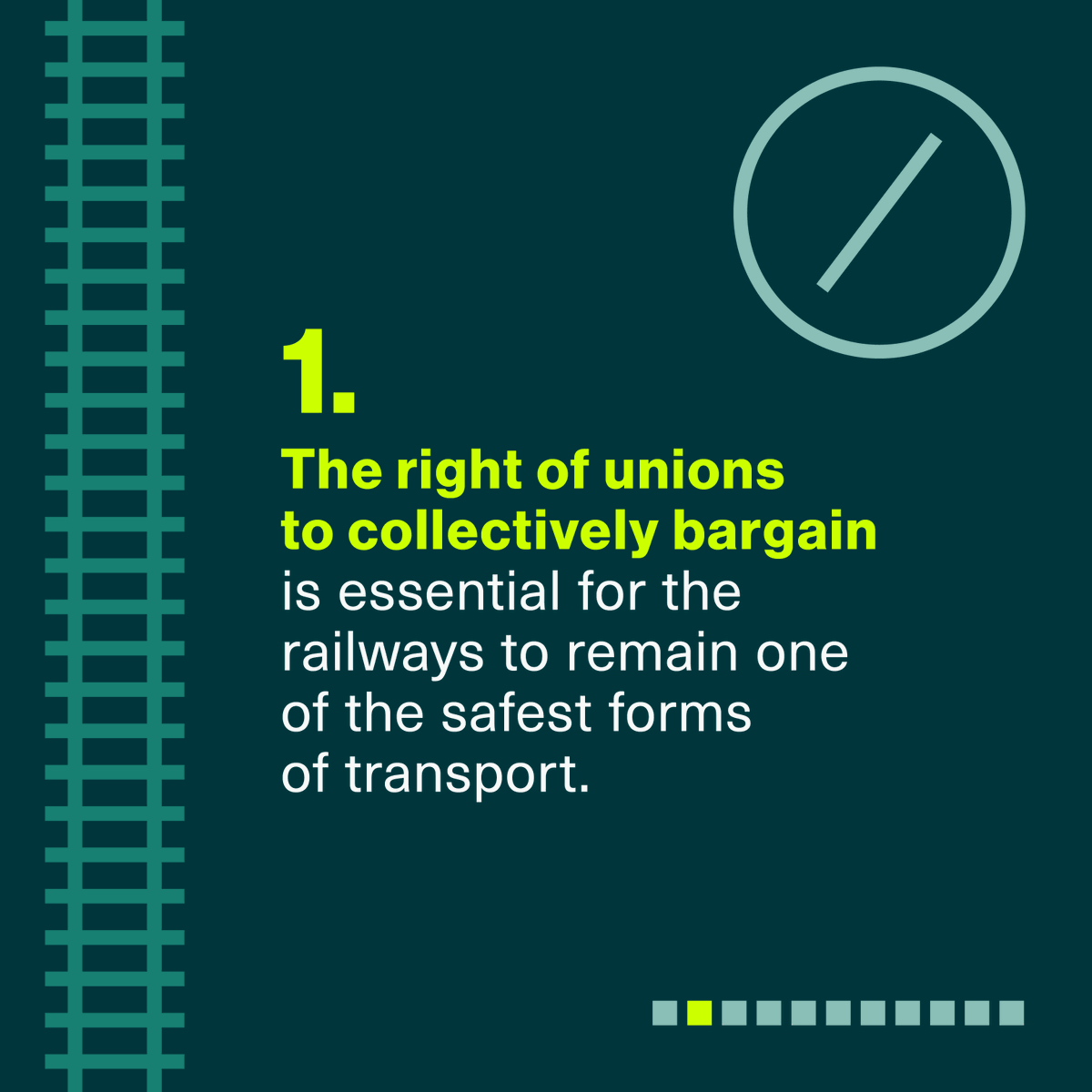 ITFglobalunion's tweet photo. Today kicks off our Rail Week of Action! 🛤️

We are campaigning for decent work in railway. This means strong union rights, proper investment and safety as a priority for workers and passengers. https://t.co/au8qc9WB6r