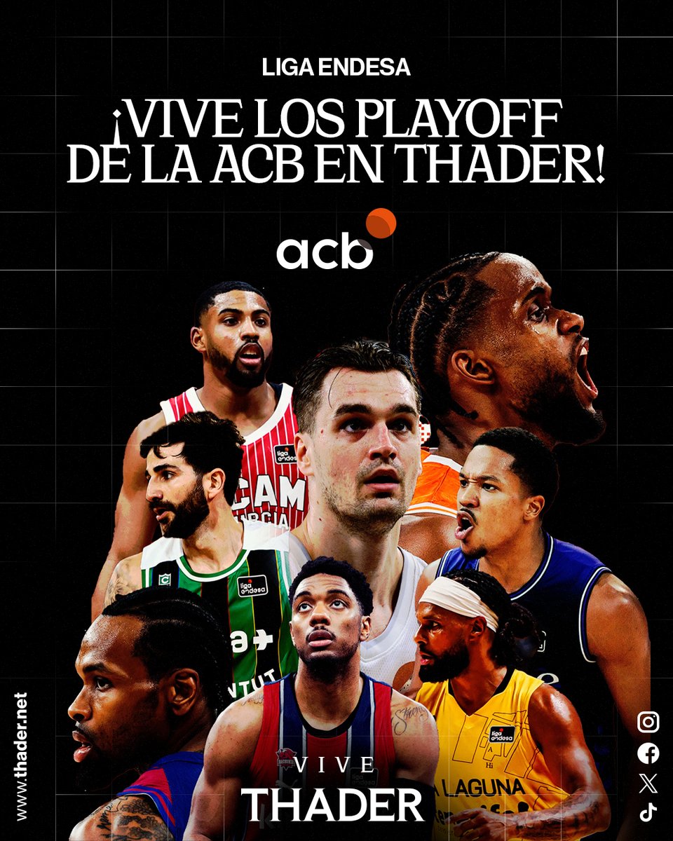 CCTHADER's tweet photo. 🏀 PLAYOFFS LIGA ENDESA

Y el @ucammurcia está MUY IN 😎➡️ El UCAM Murcia vuelve a meterse en el momento más bonito de la temporada. 

En Thader lo vamos a ver en pantalla grande, como toca: con muchísimo, emoción y animando al equipo de casa 🧡

📍Vive los playoffs en Thader https://t.co/9mqdD7iAN5