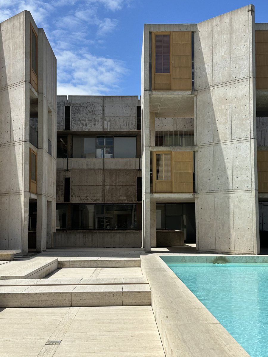 architext14's tweet photo. Kahn’s Salk construction drawings are like works of art. https://t.co/5cB7mlptZr