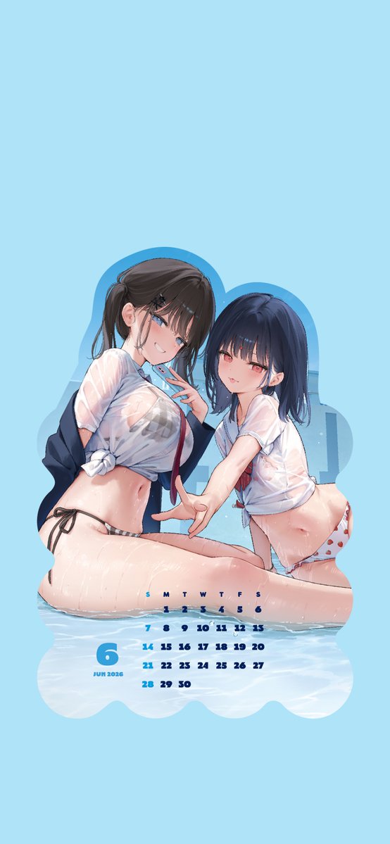 そしてこちら6月の壁紙になりますお納めください
えっもう6月???!!! 