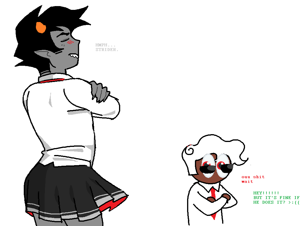 tyrannicalThug's tweet photo. I haven't thought drawn homestuck in 6 months #homestuck https://t.co/sXQ6Vv077C