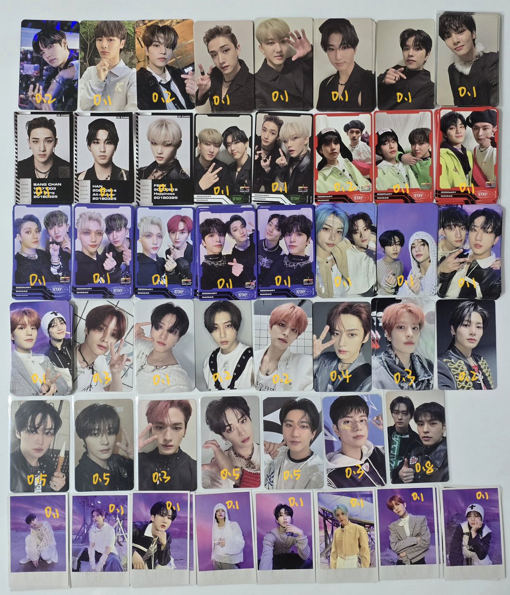 7baebae7's tweet photo. 스트레이키즈 포카 양도
스키즈 이즈위 스타리버 KMS 미공포

Straykids skz 방찬 리노 창빈 현진 필릭스 용복 승민 아이엔 노이지 매니악 오디너리
oddinary noeasy maniac 맥시던트 maxident 특 5-STAR S-CLASS 락 락스타 ATE 에이트 칙칙붐 합 HOP karma 카르마 DO IT 두잇 공방포카 https://t.co/LYQkj0CnMC