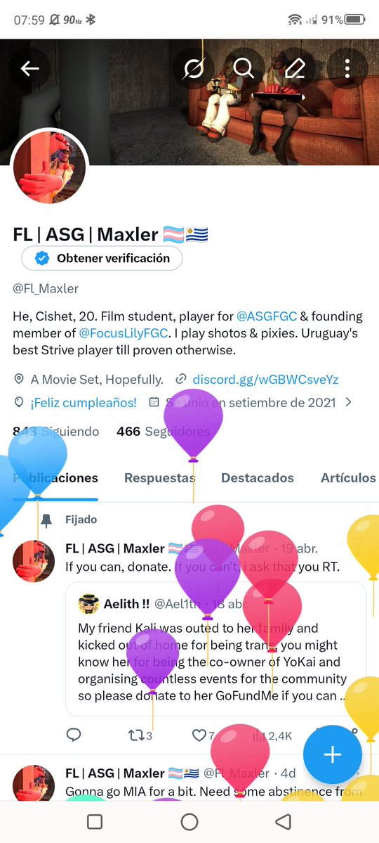 Fl_Maxler's tweet photo. Abstinency be damned it is me bloody birthday today

Also happy pride!

Anyway going back into the abstinence cave see you later geis and gein'ts https://t.co/HlWACJn08A
