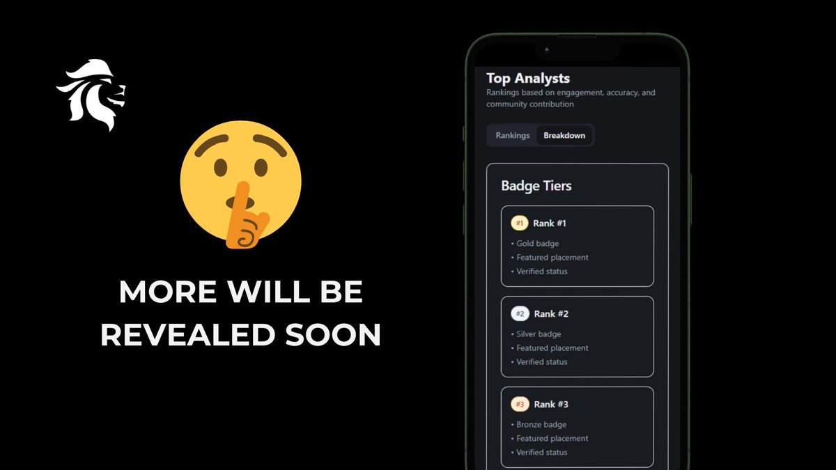 leoono_com's tweet photo. Now is the time to get in early and establish yourself as one of the top analysts on the Leoono leaderboard.

Early contributors always have the edge. You build reputation before the crowd arrives, your name becomes familiar and your analysis sets the standard for everyone that follows.

If you want to be recognized as one of the best by gaining visibility early and standing out as the platform grows, this is the window to make your mark.