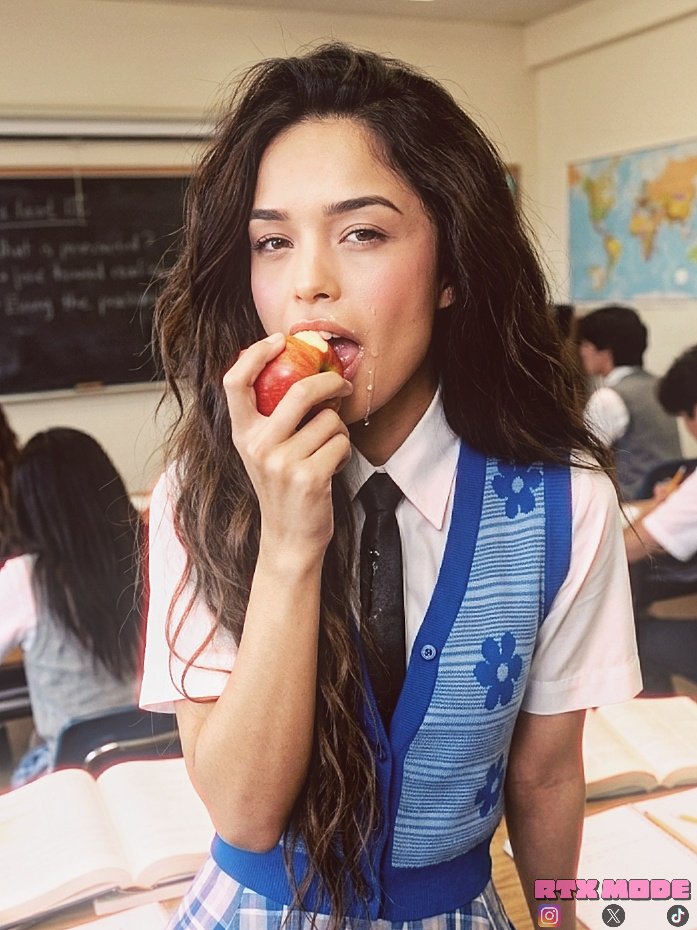 Rtxmode_'s tweet photo. The goddess Rae. Like wow! 
You guys voted for her!

#valkyrae #100theives #streamer #schoolgirl #filipina https://t.co/pl1PYj0Qwe