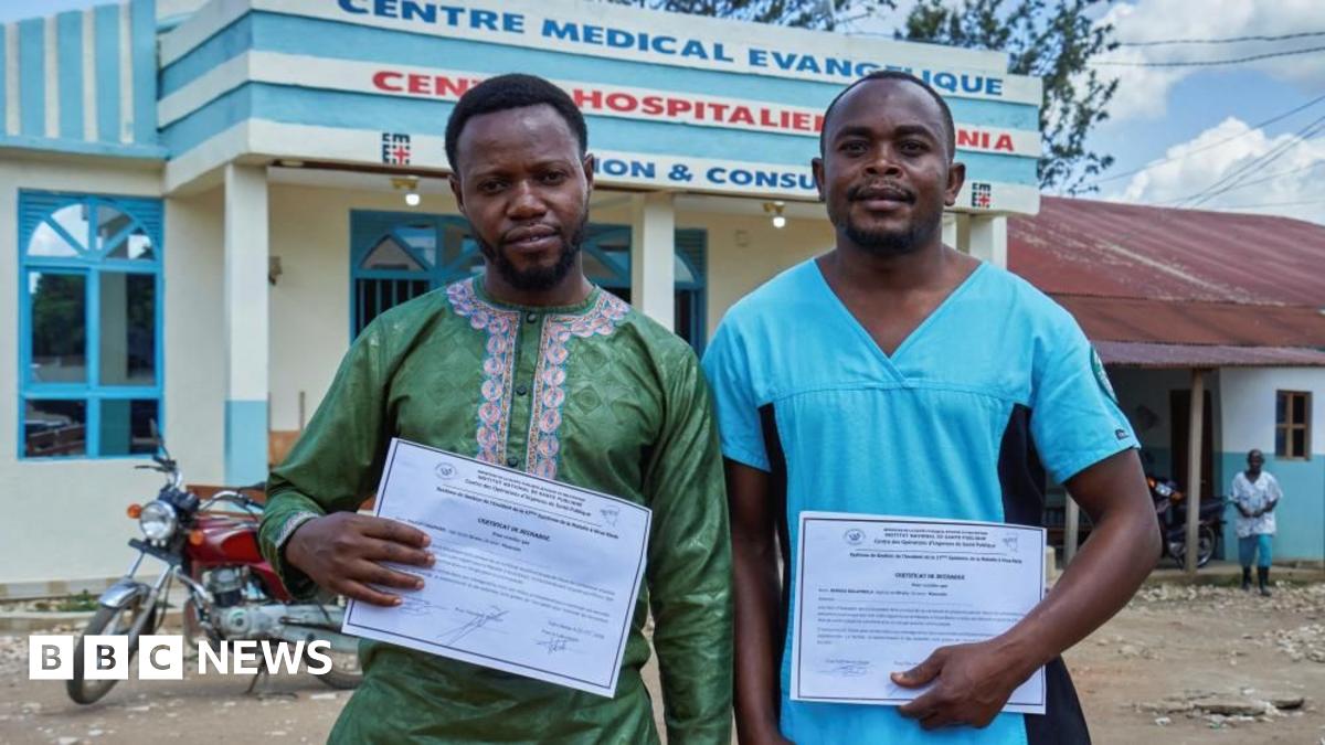 BBCAfrica's tweet photo. Health authorities in the Democratic Republic of Congo are celebrating after five patients, who had Ebola and now recovered, were allowed to leave hospital. 

https://t.co/rd6thvEfqb https://t.co/p5fU2AXnAU
