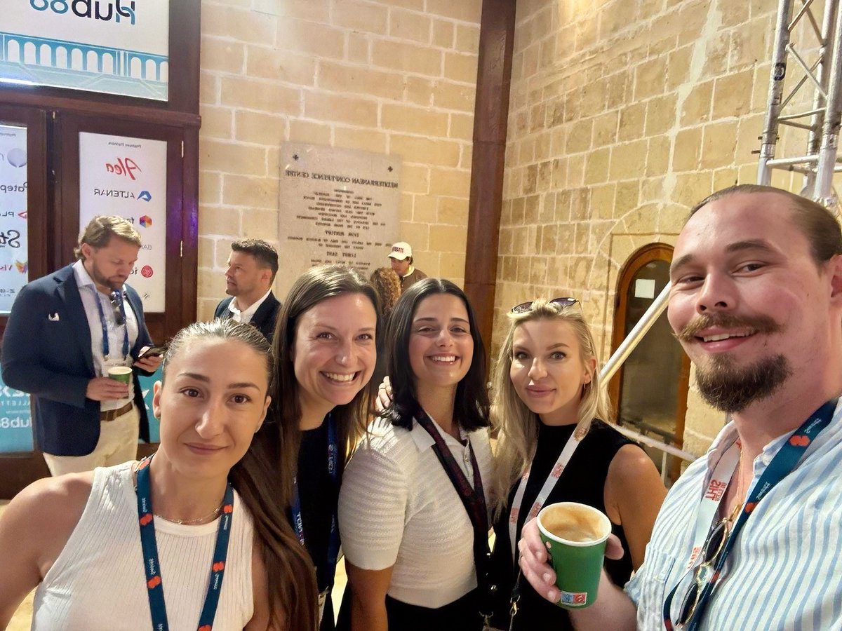 Swintt_'s tweet photo. That’s a wrap on @NEXT Valletta! ☀️

Team Swintt had a couple of days packed with insightful conversations, valuable networking opportunities and plenty of exciting discussions about what's coming next.

#NEXTValletta #TeamSwintt #iGaming #Networking #GamingIndustry https://t.co/onojPL2728