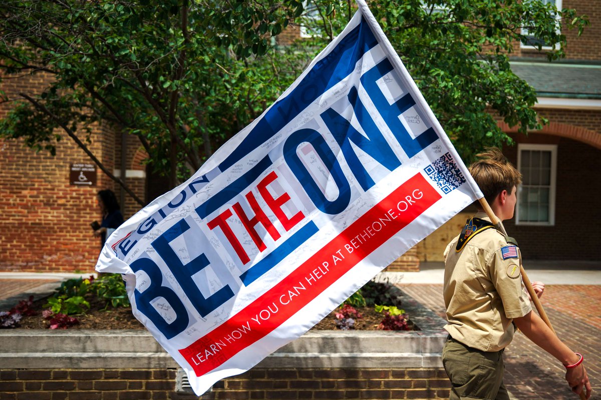 AmericanLegion's tweet photo. Today is #BeTheOne Day.

One conversation can change a life. One connection can make a difference.

Access resources, learn the signs, and join the mission to prevent veteran suicide at
https://t.co/6Bcm23yPBR https://t.co/GvcYHRw7Yf