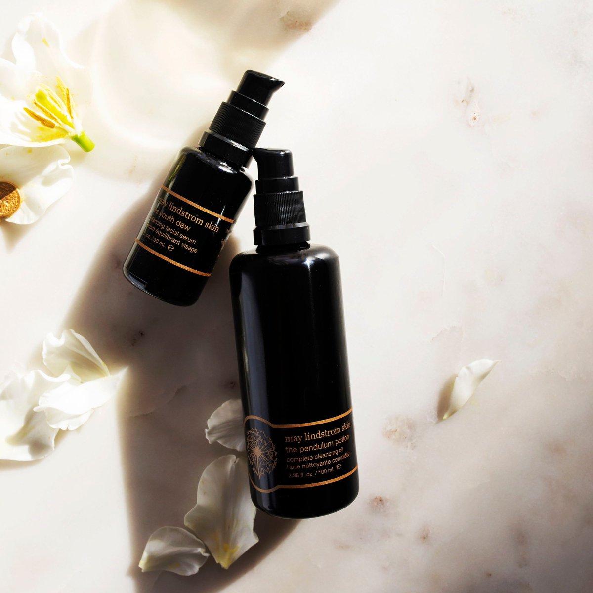 IntegrityBotani's tweet photo. Your skin's new ritual — cleanse + glow the May Lindstrom way. 💛 The Pendulum Potion melts away makeup while nourishing skin while the Youth Dew delivers 21 plant and botanical oils plus coenzyme Q10 for deep hydration + a luminous glow. Shop now: https://t.co/gVKrbsPoGN 💚 https://t.co/LxkBS1yXYK