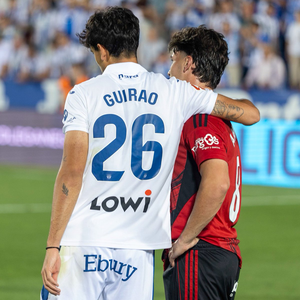 CDLeganes's tweet photo. 🫂 Queremos mandar un fuerte abrazo a jugadores, staff, empleados y aficionados del @CDMirandes. Mucho ánimo y ojalá recuperéis pronto la categoría.

Asimismo, trasladamos nuestro ánimo a @RealZaragoza, @SDHuesca y @CyDLeonesa y a todos sus aficionados una vez finalizada la temporada.