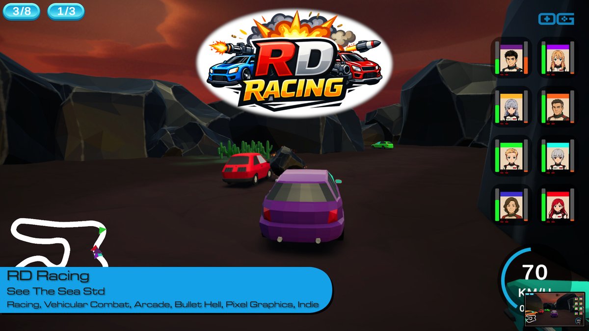 OverageGmngCom's tweet photo. OG plays RD Racing!
https://t.co/N3MuBW34Fz

Like &amp; Sub!

@SeeTheSeaStd

#RDRacing #CombatRacing #IndieGame #TopDownRacing #ArcadeRacing #DeathRally #IndieDev #SteamGames #VehicularCombat #SoloDev #SeeTheSea #RetroRacing #DemoNow #PickUpAndPlay #WishlistOnSteam #ChaoticRacing https://t.co/DSoGp8CguI