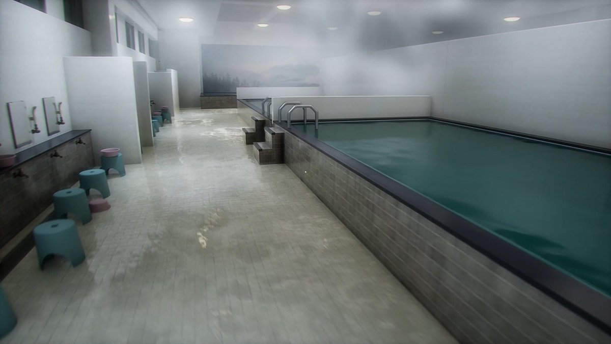dotpixel3d's tweet photo. いいなぁ社屋に銭湯 https://t.co/6nfM8bYlVa