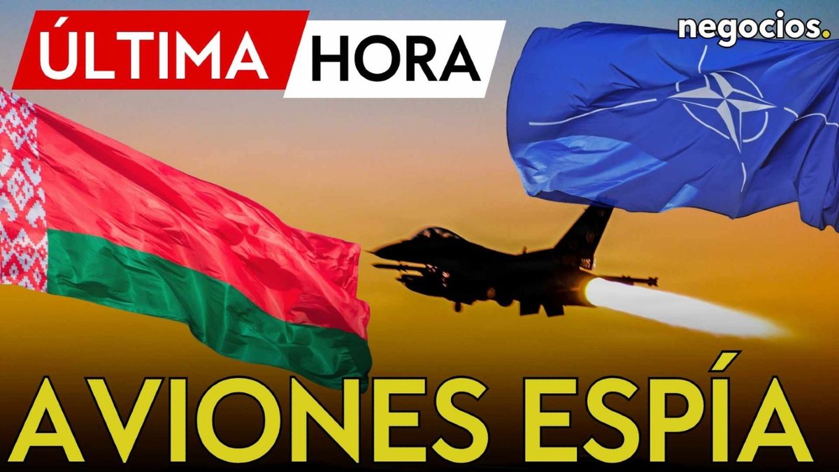 negocios_tv's tweet photo. ÚLTIMA HORA | Alerta máxima en Bielorrusia: reporta aviones espía de la OTAN en su frontera
https://t.co/M1QTmDkLPZ
#ultimahora #bielorrusia #otan #fronteras #aviones #espia #europa #este #ucrania #kremlin #noticias #breakingnews #geopolitica #negociostv https://t.co/Tg8cKD70cb