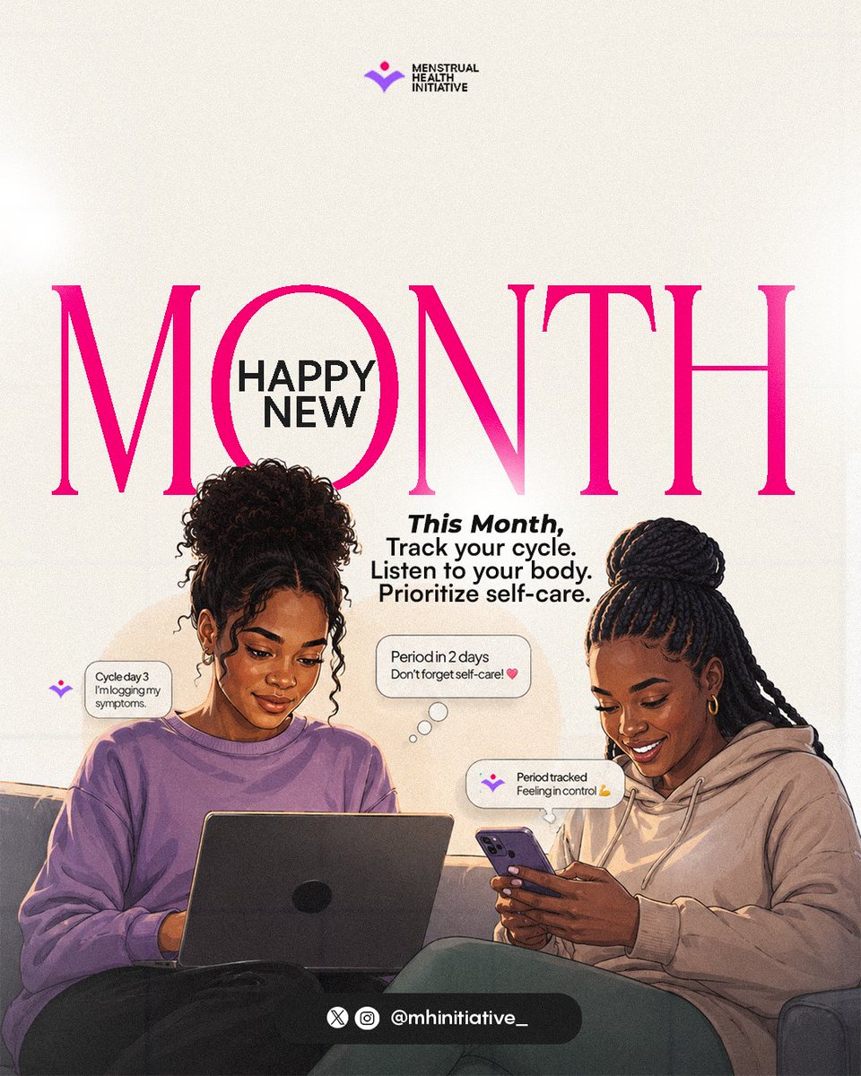 MHInitiative_'s tweet photo. Happy New Month LADIES!🤩 https://t.co/DGTSwyI6UT