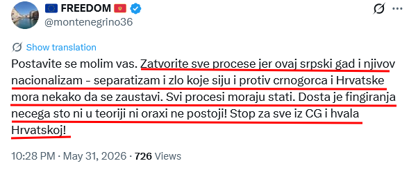 Kentaurme's tweet photo. @CicaMisa Evo kako zvuci DPS https://t.co/ePLrceGL1U