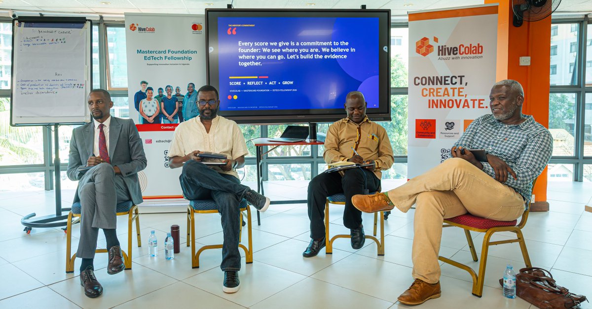 hivecolab's tweet photo. We wrapped up a week-long Bootcamp for 12 ventures under the Mastercard Foundation EdTech Fellowship.
Venture leaders refined their vision, strengthened their strategies &amp; connected with mentors who will support their journey ahead

Next phase: tailored support to scale impact. https://t.co/ICaOix1OzF