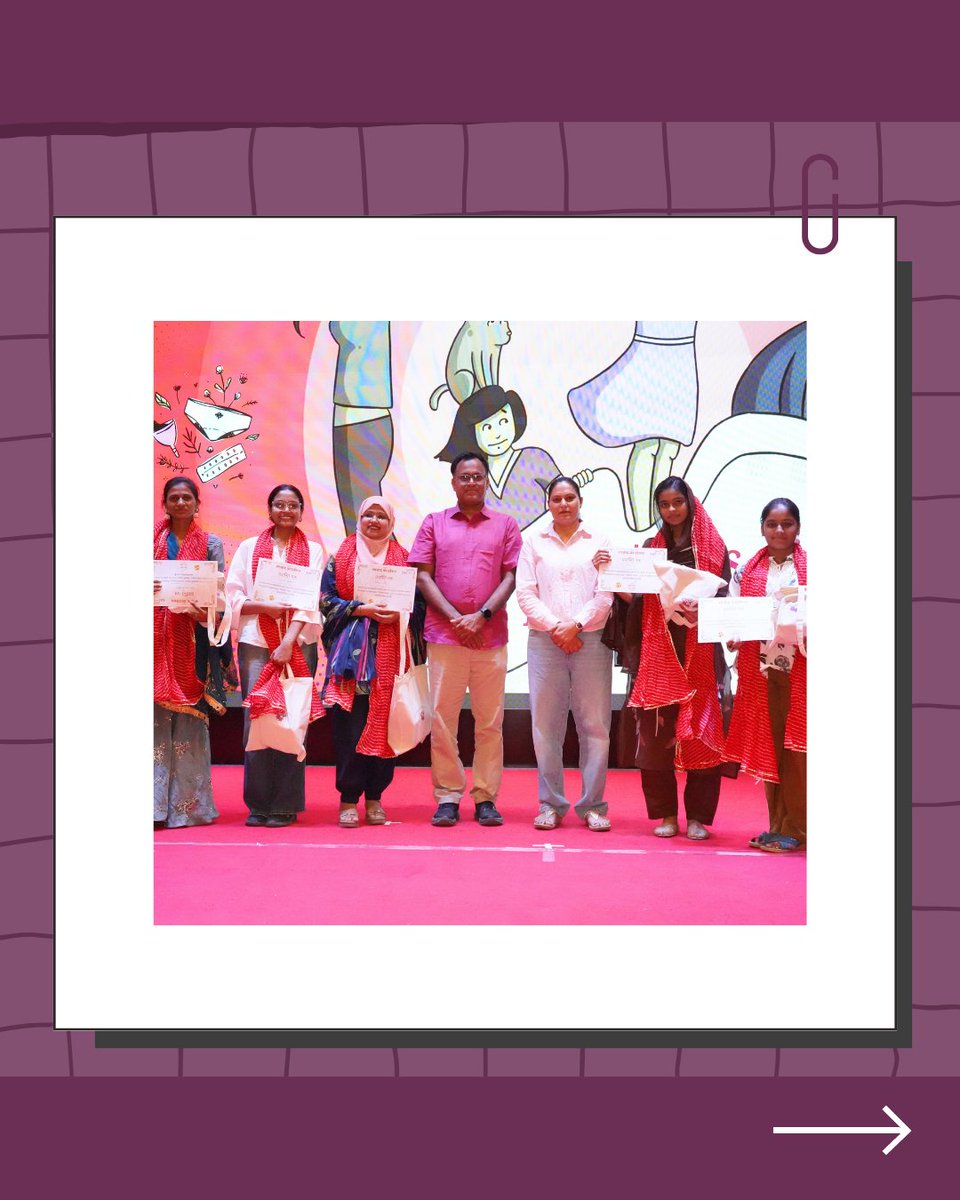 FoundationAzad's tweet photo. ✨ Azad Kishori Utsav 2026 ✨ 

🌸 "Sehat, Shiksha aur Hunar ka Sangam" 🌸

What an inspiring day of celebration, leadership, learning, and collective action!

Azad Foundation Jaipur proudly hosted Azad Kishori Utsav 2026, bringing together 475+ Kishori Leaders, alumni leaders, https://t.co/lzncnJDpO1