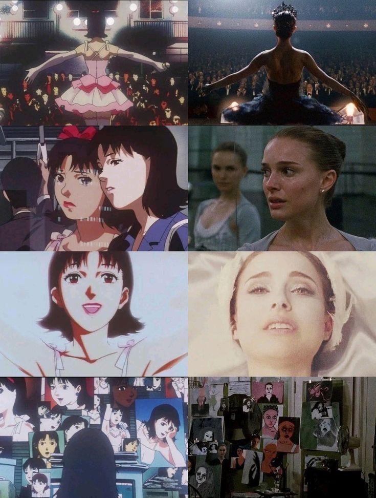 anime_'s tweet photo. Perfect Blue x Black Swan https://t.co/M8of9bQZjw
