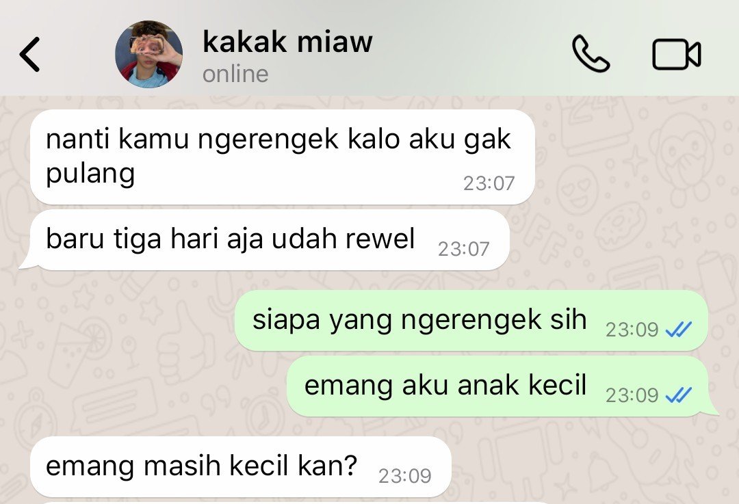 chioeagles's tweet photo. #jettin two tweets ;

Meian ambek ditinggal kakak ke Tokyo https://t.co/G4uj51bkTB