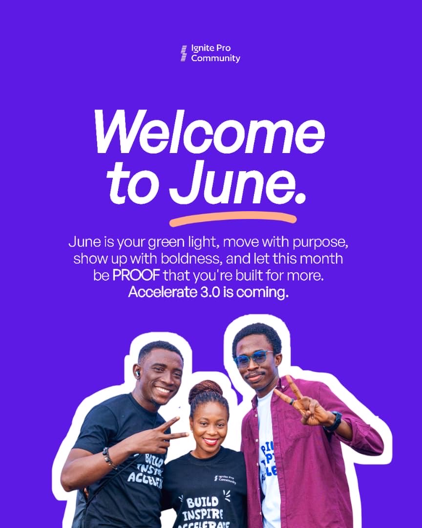 ignitePro_2024's tweet photo. Happy New Month, Ignite Pro Community!!

Welcome to a month filled with fresh opportunities and endless possibilities. Have a productive and fulfilling June. 

And remember, ACCELERATE 3.0 is COMING‼️‼️

#igniteprocommunity https://t.co/aoWU0hWZ3B