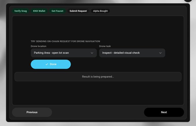 Cryptodonnet's tweet photo. Konnex subnet weekly on-chain testnet quest is now live.

All you need to do is  create your wallet(for new users), claim tKNX, and completing two onchain transactions to earn 500 points.

Step by step guide👇

1️⃣ Install SubWallet: https://t.co/eOMDp6VZpy

2️⃣ Create/import wallet & add Konnex testnet: https://t.co/91CHlBdjo5

3️⃣ Claim tKNX faucet: https://t.co/Bcy9WWj7e0

4️⃣ Pick a subnet (drones, roboarm, or SLAM): https://t.co/TD4VZeyxTm

5️⃣ Submit a task in plain English (e.g. "Fly to the red building and photograph the roof")

6️⃣ Buy alpha.

➡️ Head to 
Quest Hub to claim your points.
https://t.co/jfu0JWVbJS

Stay tuned for more updates on @konnex_world 🤝