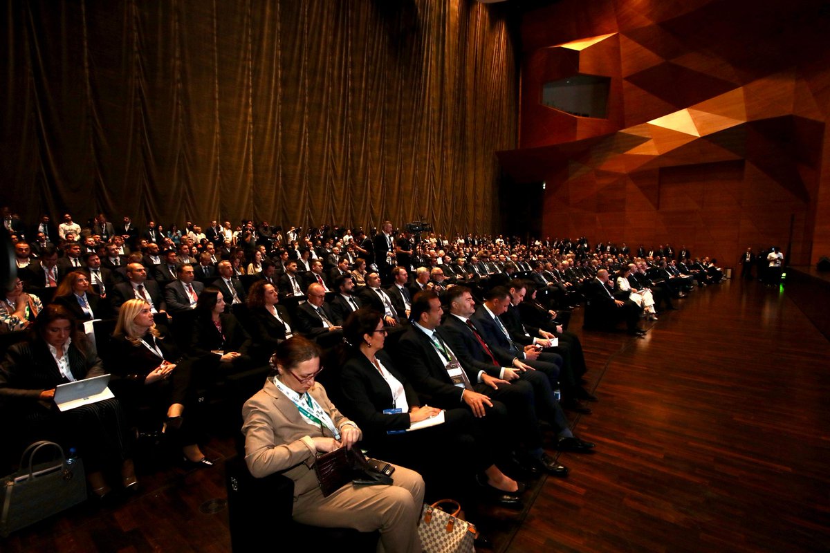 ParvizShahbazov's tweet photo. At the #BakuEnergyForum, we underscored Azerbaijan’s strategic position amid the growing importance of reliable and #sustainable supply in ensuring #energysecurity under current global realities. We shared the practical outcomes of our country’s policy, which is based on the balanced development of #oilgas and #renewableenergy resources, as well as the diversification of #energyroutes and #electricity interconnections. In the 21st century, the key factors defining #energy power are secure routes, connectivity and reliable partnerships. Azerbaijan is among the rare countries that combine all of these strategic advantages.