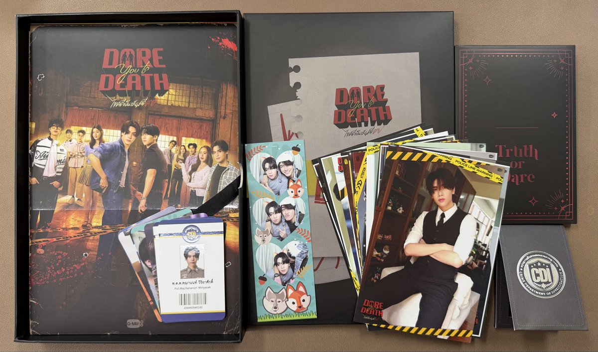 DARE YOU TO DEATH MEMORIAL BOXSET 🐻‍❄️🖤 #DareYouToDeath