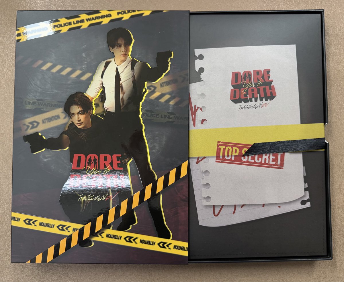 その他 GMMTV Dare You to Death Memorial Boxset DARE YOU TO DEATH MEMORIAL BOXSET 🐻‍❄️🖤 #DareYouToDeath