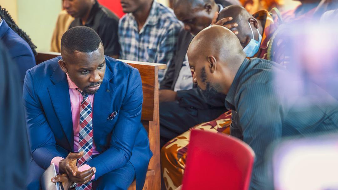 NupUpdates's tweet photo. The @NUP_Ug Leadership led by president  @linazed2 Sg. Csl @DavidLRubongoya, LOP @JoelSsenyonyi are at ICD court for the bail hearing of  Hon. Muhammad Muwanga Kivumbi and 23 co-accused. https://t.co/04PfRdrq56
