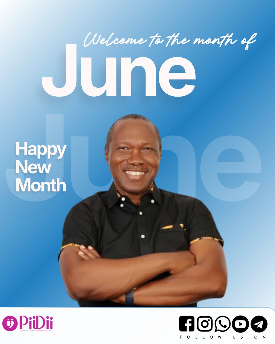 Piidii19's tweet photo. Happy new month my people😊

Welcome to the month of June where you flourish and blossom in every aspect of life. More joy, peace, laugher and love.

Go stronger !!!

Piidii Cares

#PIIDII19 #june #expertsecrets #CounselingMatters #counselling https://t.co/lyxYWtfz6Z
