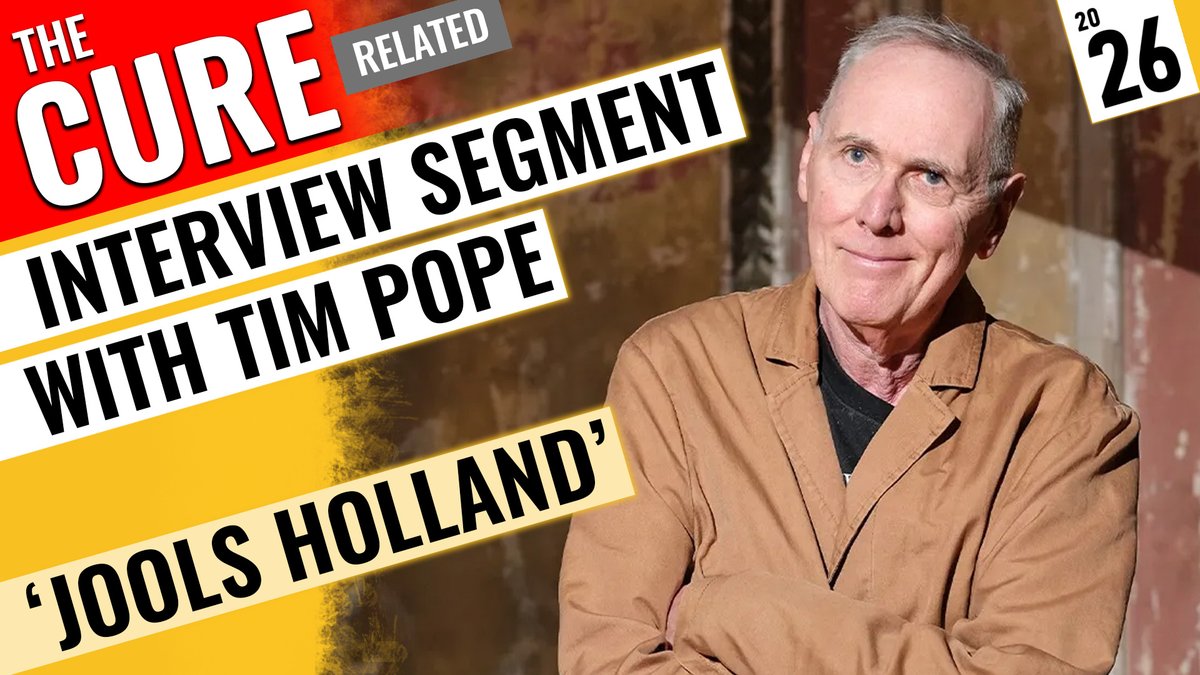 TCDB_info's tweet photo. #TimPope was promoting his book "I Shoot Rock Stars: The Wild Adventures of a Music Video Director" on BBC Two's "Later... with Jools Holland". This excerpt features the segment where they talk about his work with #TheCure.
https://t.co/7rclFdpMSd https://t.co/QM07oI3ORC