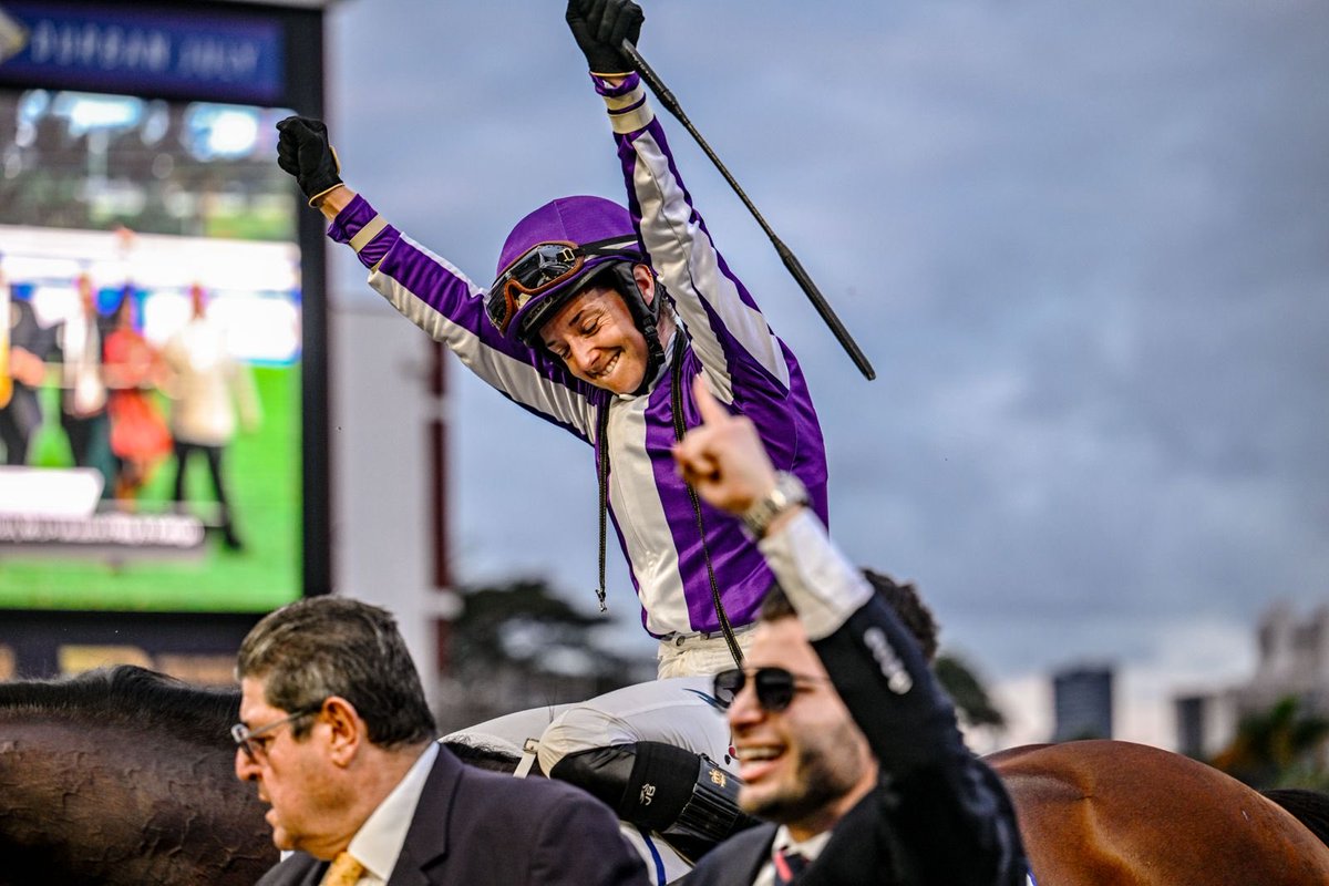 MickaelleMichel's tweet photo. Had an amazing double Saturday started by the prospect 2yo Coast of the Sun and Daily News Gr1 with Star Major! 🏆🏆😍

Big thanks to both team involved 🥹🥹 https://t.co/HaKM2dDXj0