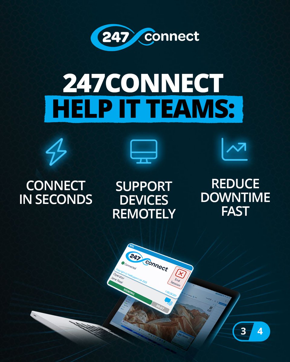 247connectcloud's tweet photo. ⚠️ Disaster has struck, and you have a cyber attack!

How quickly could your IT team recover from a cyber attack or a critical incident? 

Read our latest blog for 5 practical ways to strengthen your IT recovery strategy and reduce disruption. 

👉https://t.co/JRLSlVF8qd

Plus, start your free 14-day trial here: https://t.co/3KOroHIgPF 

#RemoteSupport #247connect #MSP #CyberSecurity