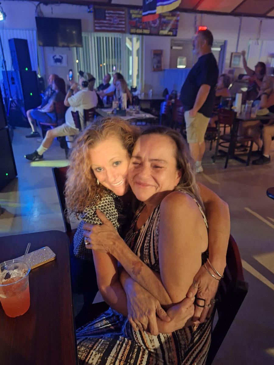 MaloneyBass's tweet photo. @KathySchwab65 @TeeRat821450 @AntiLeftMemes All true problems with the Demons.... We got em! But keep on shinin.. me and one of my besties.. my last night out in town before my husband got sick. Life's way to short to stress. https://t.co/oCECpnxtIj