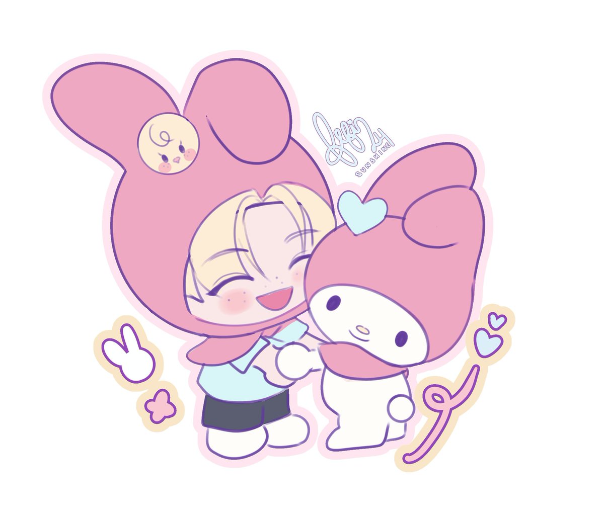nova_mayer's tweet photo. Skzoo x sanrio #felix https://t.co/DvqjrlpE5x