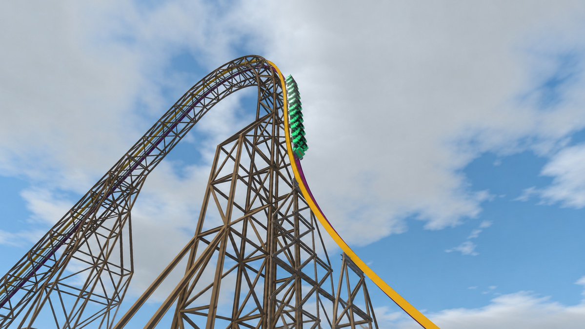 ThemeParksEU's tweet photo. Walibi Belgium Unveils Groundbreaking RMC Hybrid Coaster for 2028: https://t.co/4MO07GpQdC https://t.co/NE3Z2IPLRD