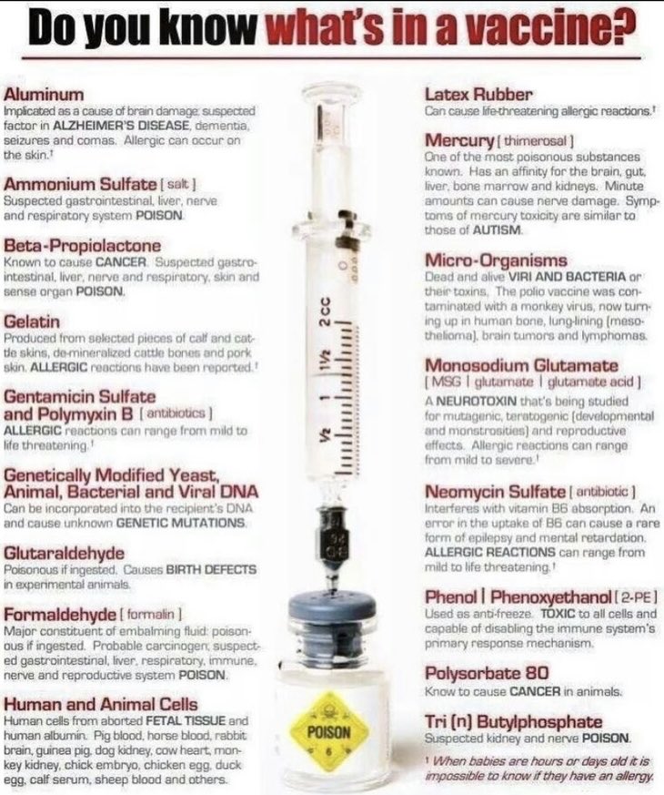 browt1971's tweet photo. @thehealthb0t What about the other poisonous ingredients. I said a few years ago. They were going to take an ingredient out the shot and then tell you. Everything is good now with them. Unreal https://t.co/VGbDfcC3bZ