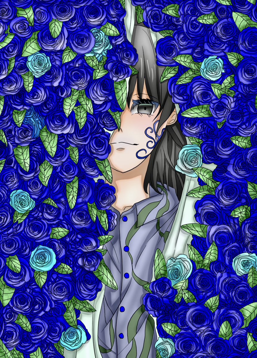 Todoroki_Illust's tweet photo. 今回は綺麗な青い薔薇のイラストを描きました！
ぜひコメントで感想教えてください
＃イラスト
＃青い薔薇
＃不可能
#コメントで繋がりたい https://t.co/ec7osnX65h