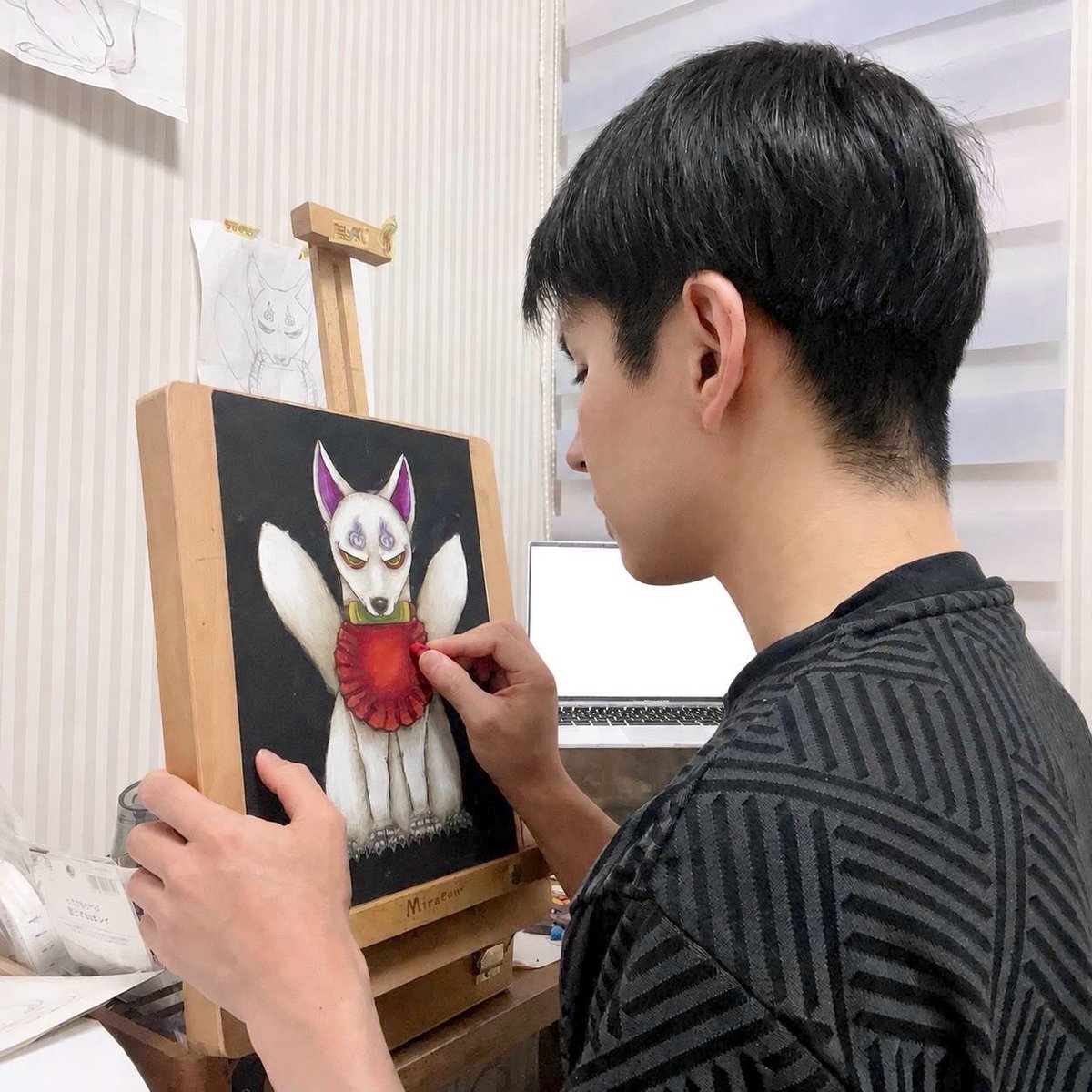 画家⛩️オクダイラユウユウ tweet media