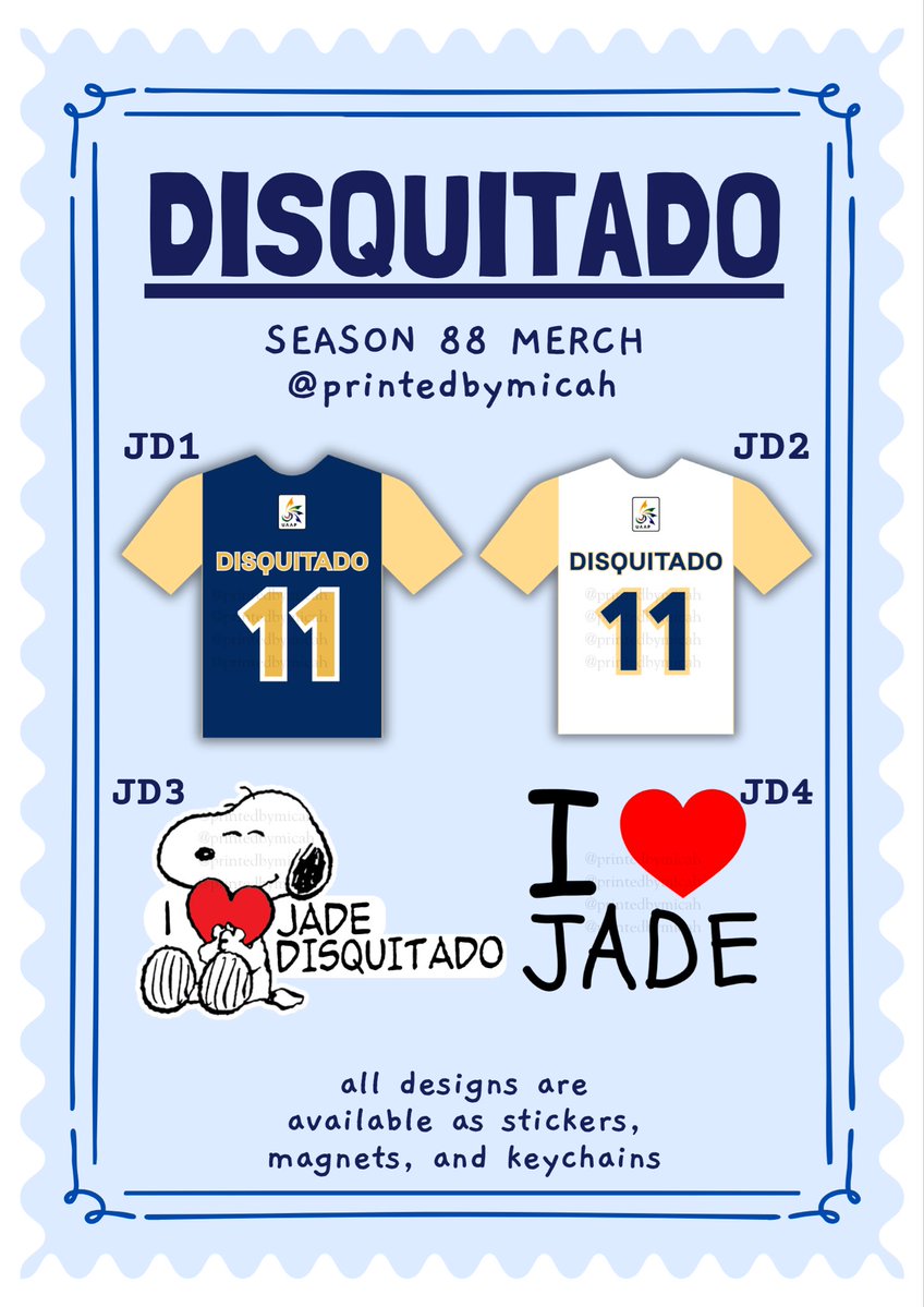 printedbymicah's tweet photo. BULLDOGS ARE CROWNED 6PEAT CHAMPIONS πππ
Keep the UAAP Season 88 hype alive with our NU Men's Volleyball stickers, magnets, and keychains!
π https://t.co/GpJAgCvbtG
#UAAPSeason88 #NUbulldogs #NUmvt #UAAPVolleyball #NationalUniversity https://t.co/V7gaXrcqKV
