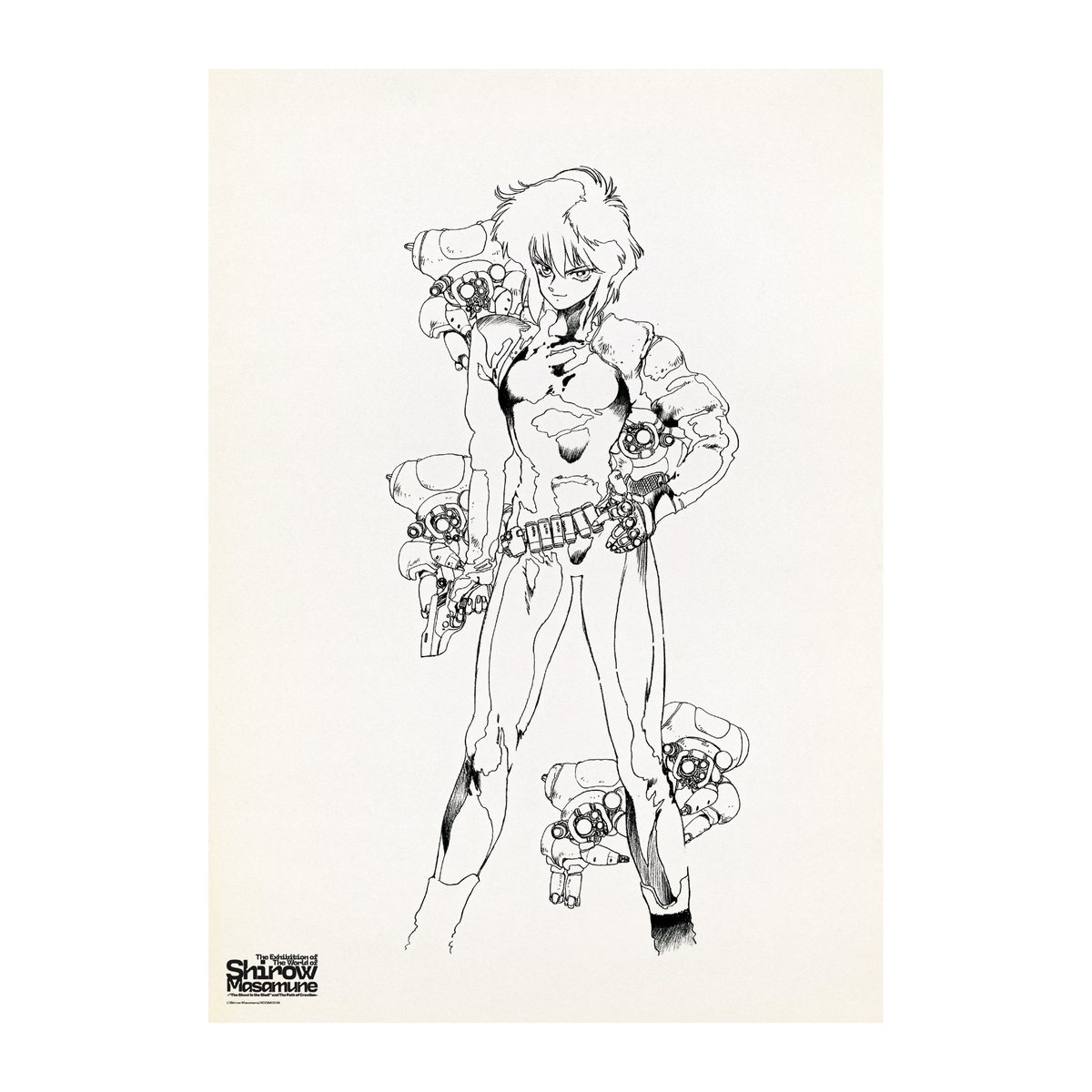 士郎正宗の世界展 tweet media