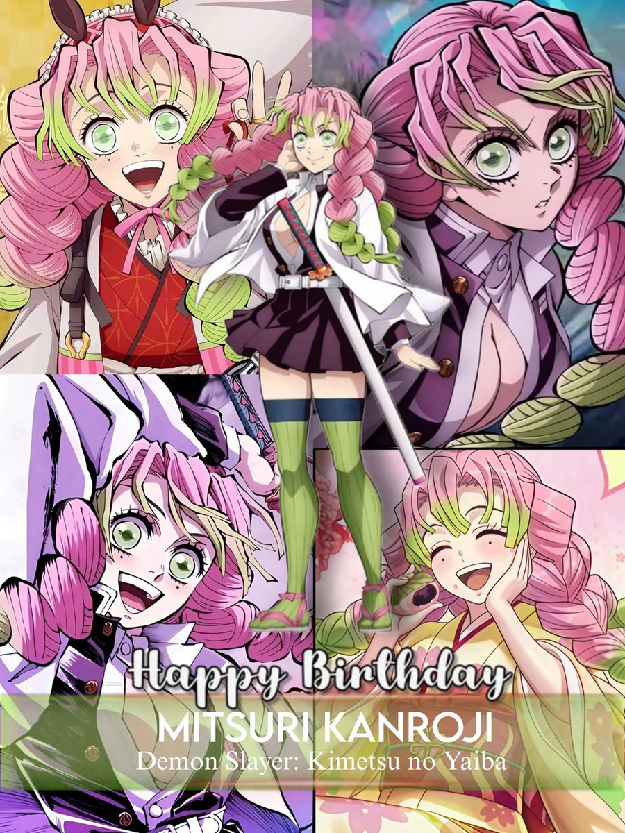 AngelLee0904's tweet photo. @kimetsu_off Happy Birthday to the sweet, bubbly, and lovable Love Hashira of the Demon Slayer Corps, Mitsuri Kanroji!! 🍡

#鬼滅の刃
#DemonSlayer
#KimetsuNoYaiba
#Mitsuri https://t.co/EJ9y3Pc5eh